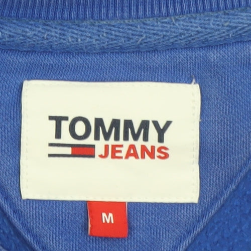 Tommy Jeans Men's Blue Pullover Sweatshirt M Regular Fit