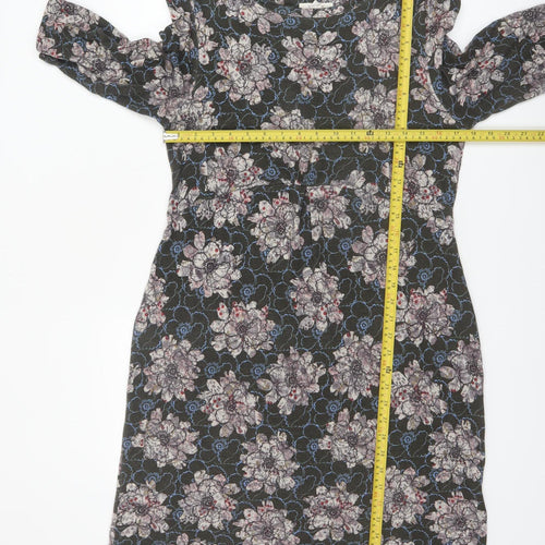 White Stuff Womens Multicoloured Floral Shift Dress Size 14