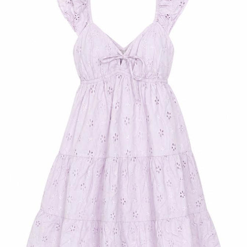 Hollister Women's Purple XS Fit & Flare Sleeveless Dress