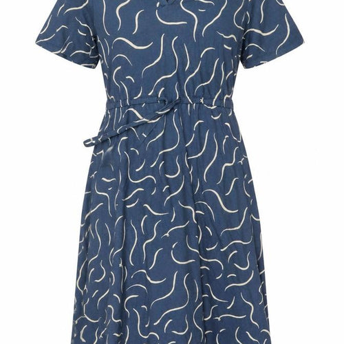 Seasalt Cornwall Women's Blue Size 8 Fit & Flare Midi Dress