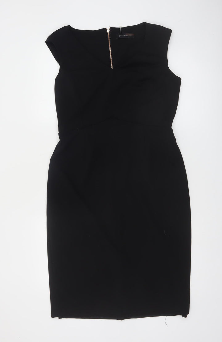 Ivanka Trump Women’s Black Knee Length Sheath Dress Size 12