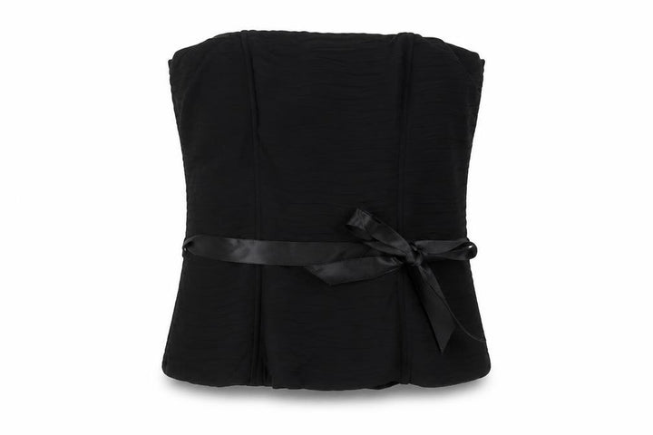 M&Co Women's Black Strapless Camisole Blouse Size 12