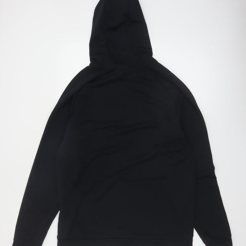 Nike Men Black Dri-FIT Pullover Hoodie L Sportswear