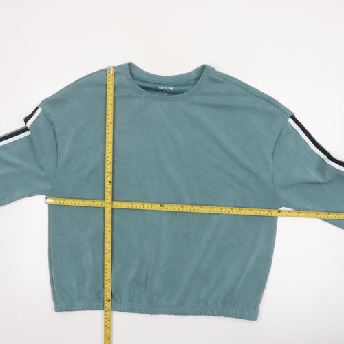 Souluxe Women’s Blue Pullover Sweatshirt L Casual Long Sleeve