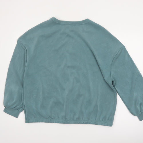 Souluxe Women’s Blue Pullover Sweatshirt L Casual Long Sleeve