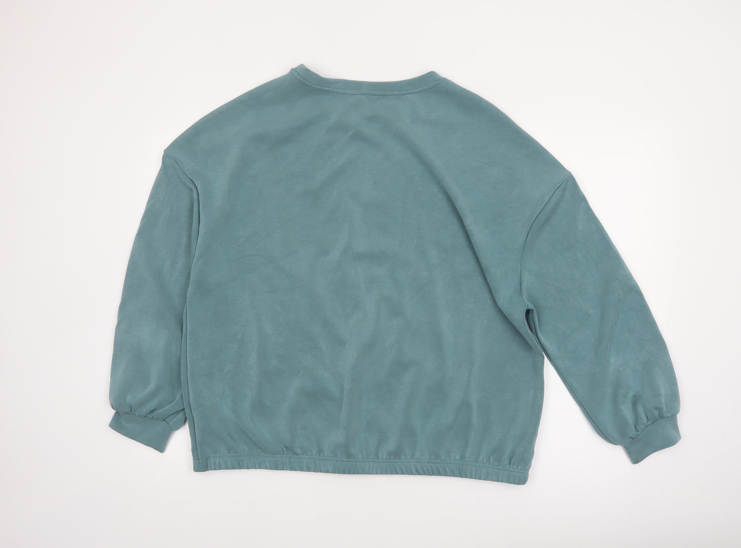 Souluxe Women’s Blue Pullover Sweatshirt L Casual Long Sleeve