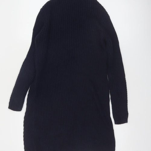 Marks and Spencer Women’s Black High Neck Merino Wool Jumper S