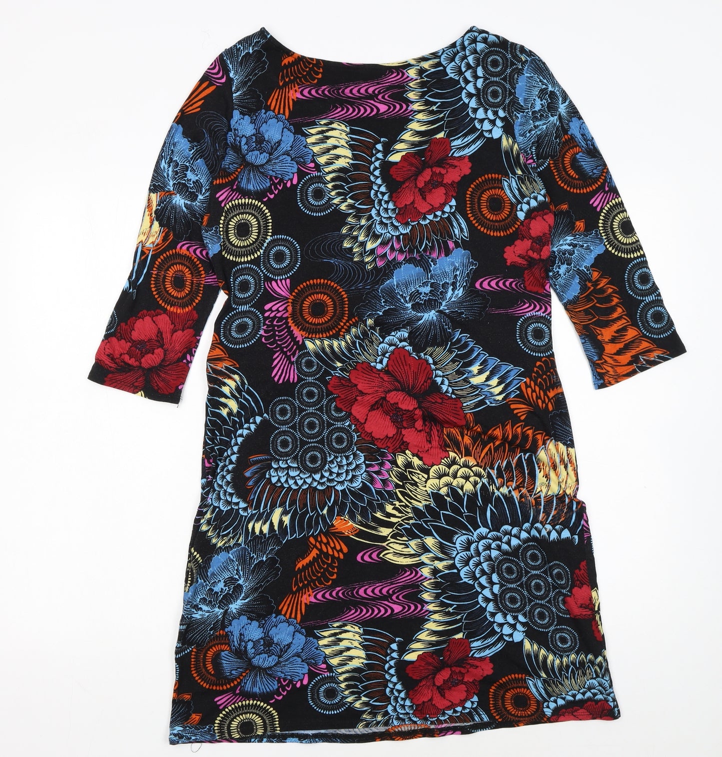 Wallis Petite Women’s Multicoloured Floral Shift Dress Size 14