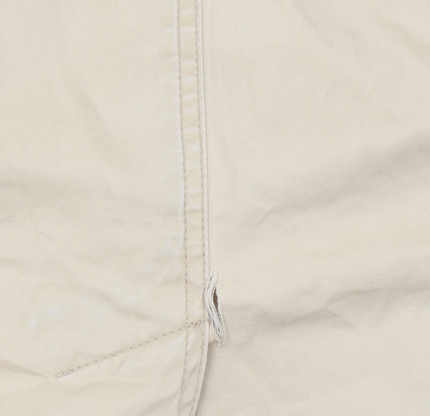 Zara Woman Beige Trench Coat Women's Size 12 Belted Cotton