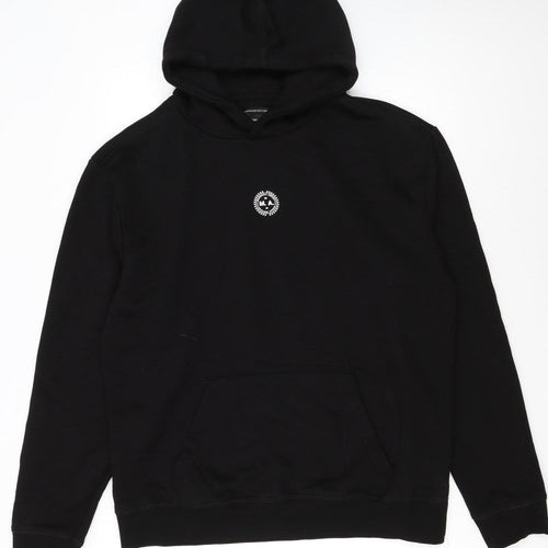 Marshall Artist Men's Black XL Pullover Hoodie with Logo Graphic