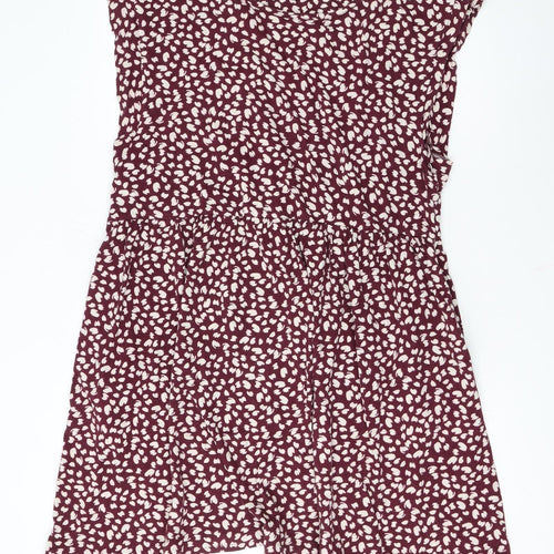 Next Women's Red A-Line Sleeveless Dress Size 18