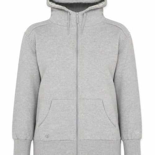 Golddigga Women Grey Size 16 Full Zip Hoodie Sweatshirt