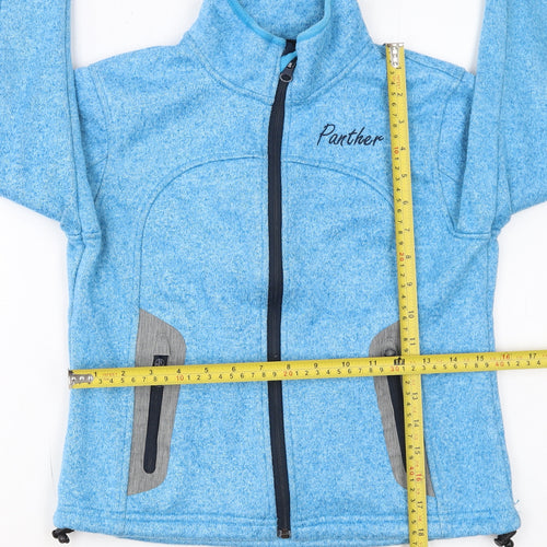 Panther Boys Blue Waterproof Fleece Soft Shell Jacket Size 12 Years