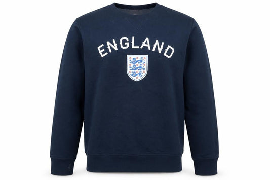 England Men's Blue Crew Neck Pullover Sweatshirt Size L