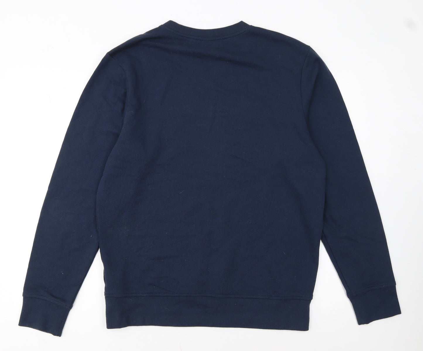 England Men's Blue Crew Neck Pullover Sweatshirt Size L