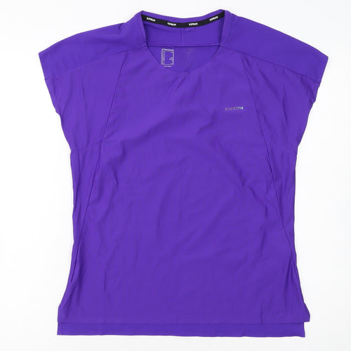 Kiprun Women's Purple Lightweight Running T-Shirt Size S