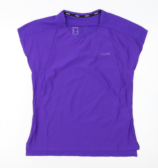 Kiprun Women's Purple Lightweight Running T-Shirt Size S