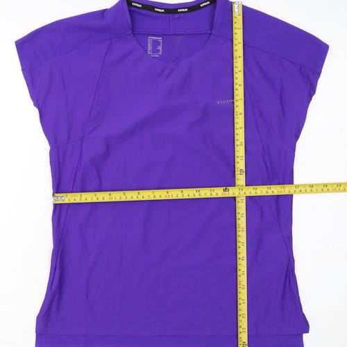 Kiprun Women's Purple Lightweight Running T-Shirt Size S