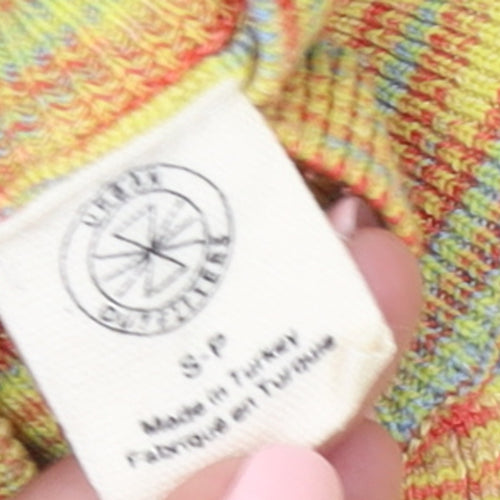 Urban Outfitters Women’s Multicoloured Mock Neck Slim Pullover Jumper Size S