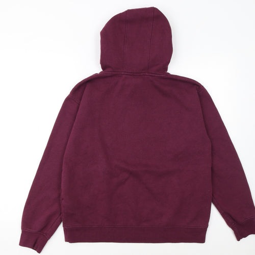Disney Women’s Burgundy Minnie Mouse Pullover Hoodie Size 10/12