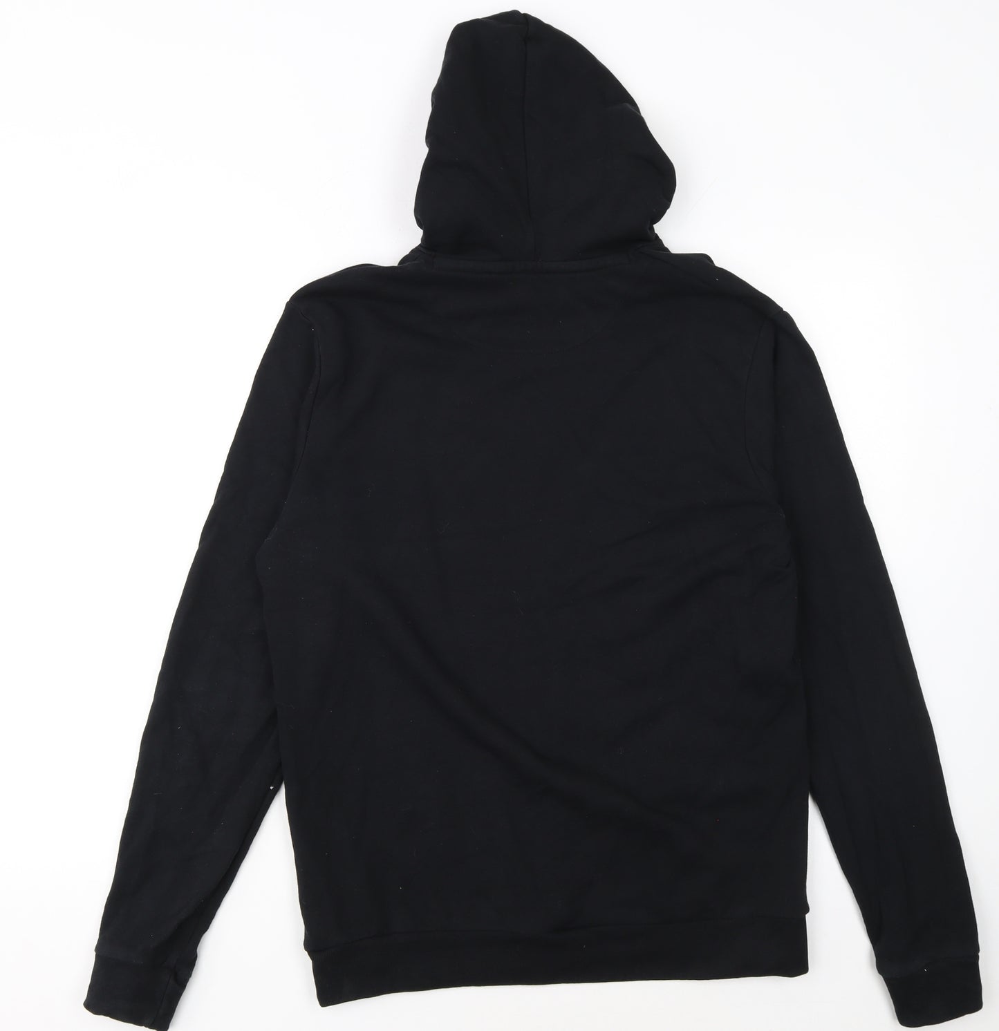 Avant Garde Paris Men's Black Pullover Hoodie M Logo Graphic Sweatshirt