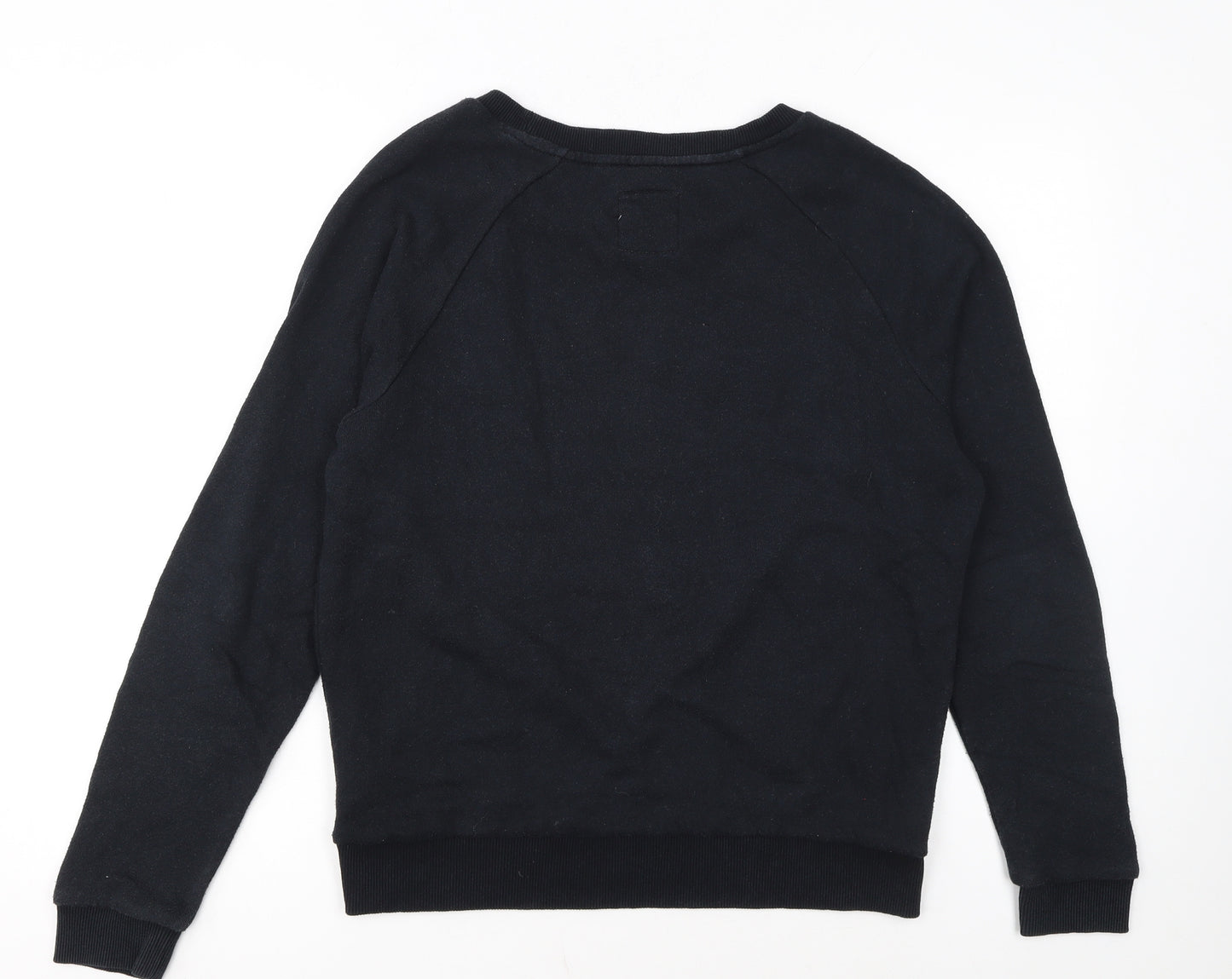 Superdry Women's Black Medium Pullover Sweatshirt New York Logo
