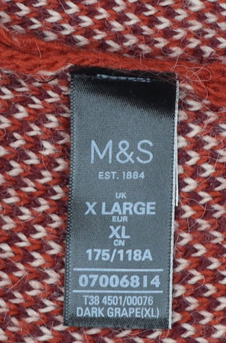 Marks and Spencer Women’s Multicoloured V-Neck Cardigan XL Knit