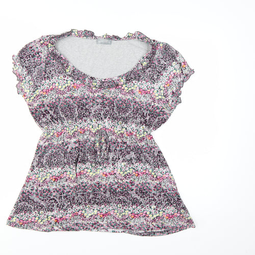 Marks and Spencer Women’s Multicoloured Floral Tunic Blouse Size 16