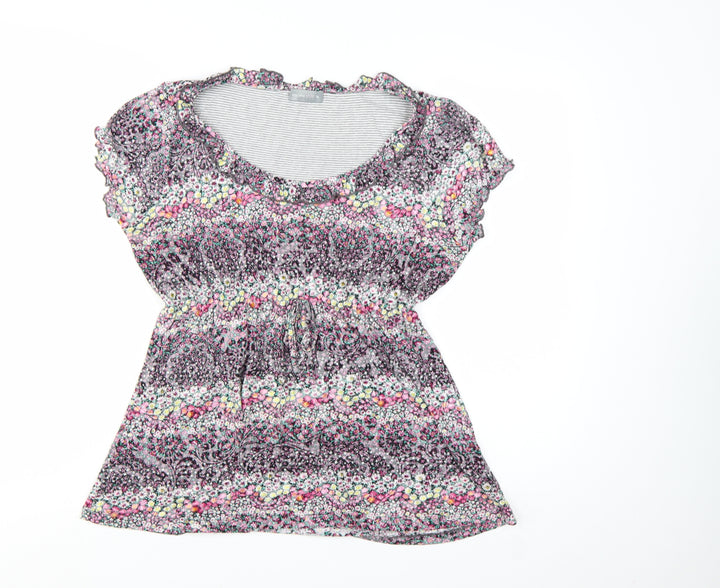 Marks and Spencer Women’s Multicoloured Floral Tunic Blouse Size 16