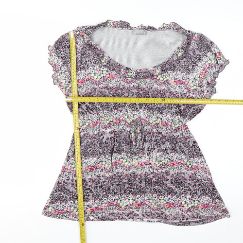 Marks and Spencer Women’s Multicoloured Floral Tunic Blouse Size 16
