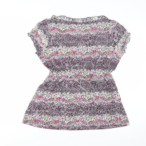 Marks and Spencer Women’s Multicoloured Floral Tunic Blouse Size 16