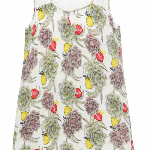 Next Women’s Multicoloured Floral Sleeveless Shift Dress Size 12