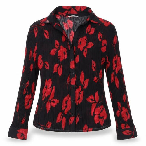 Marks and Spencer Women’s Multicoloured Floral Long Sleeve Blouse Size 14