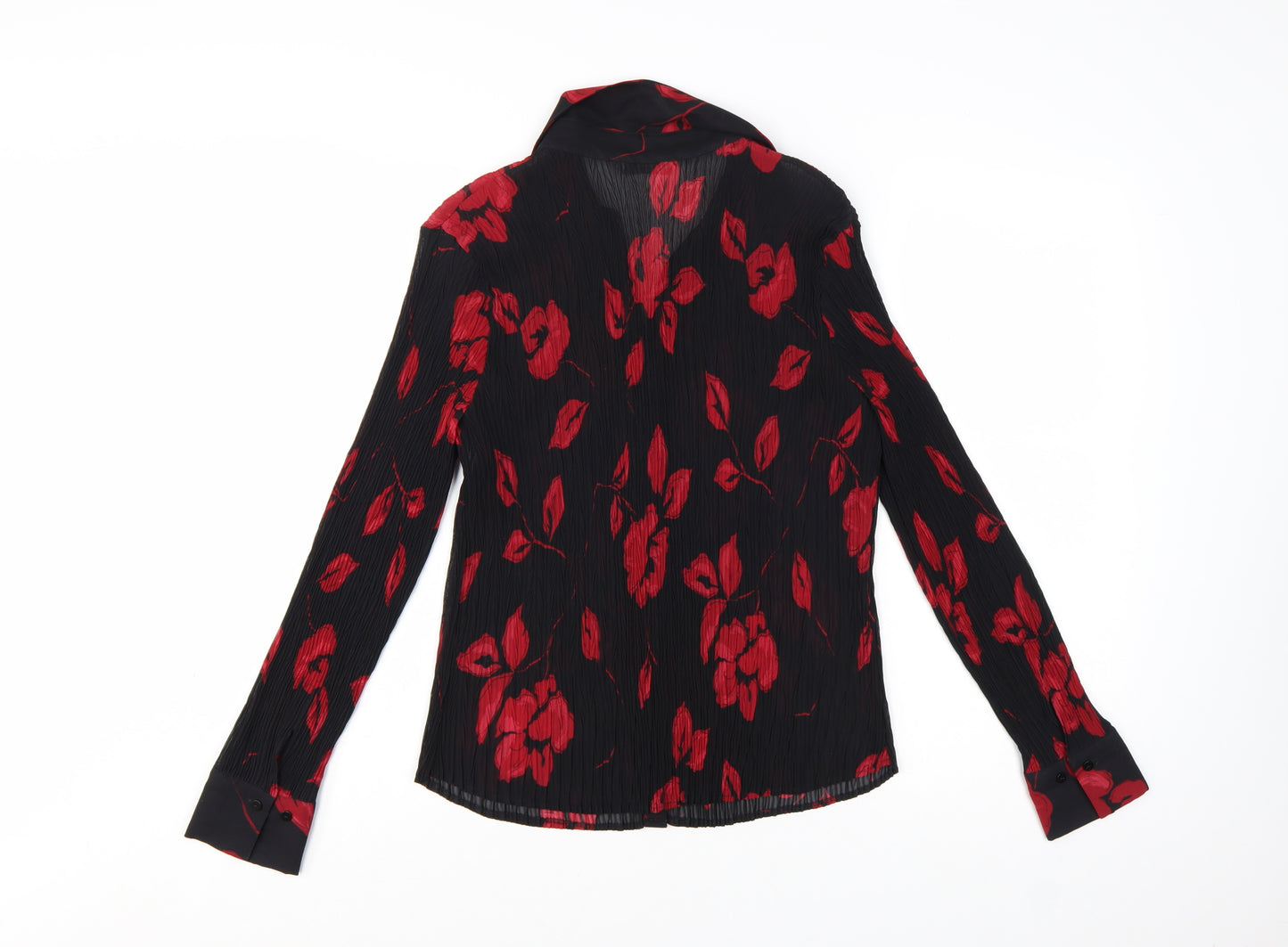 Marks and Spencer Women’s Multicoloured Floral Long Sleeve Blouse Size 14
