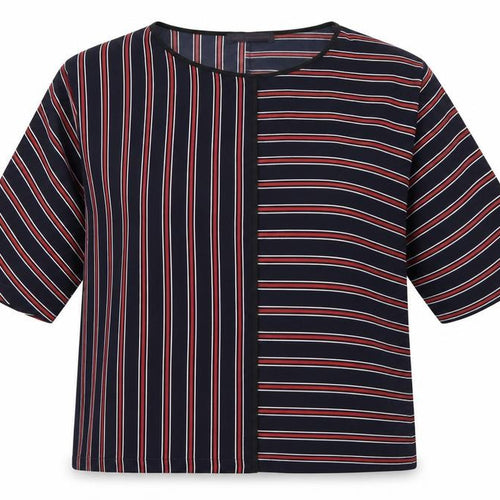 Marks and Spencer Women’s Blue Striped Kimono Blouse Size 12