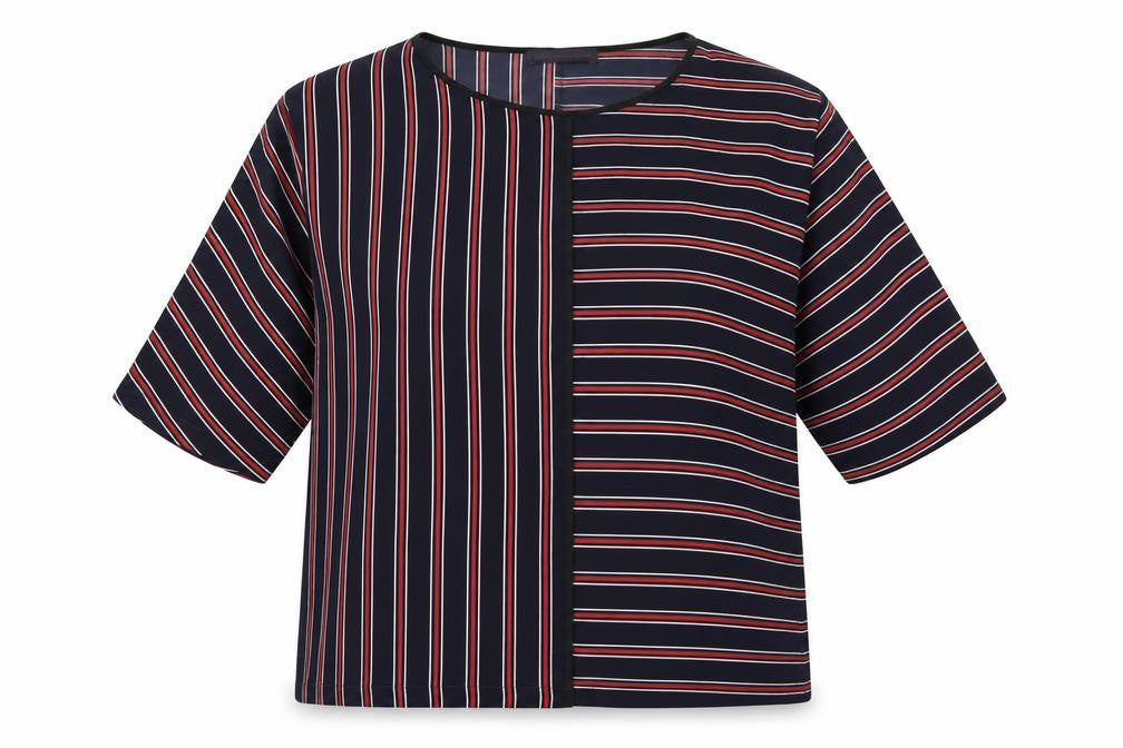 Marks and Spencer Women’s Blue Striped Kimono Blouse Size 12