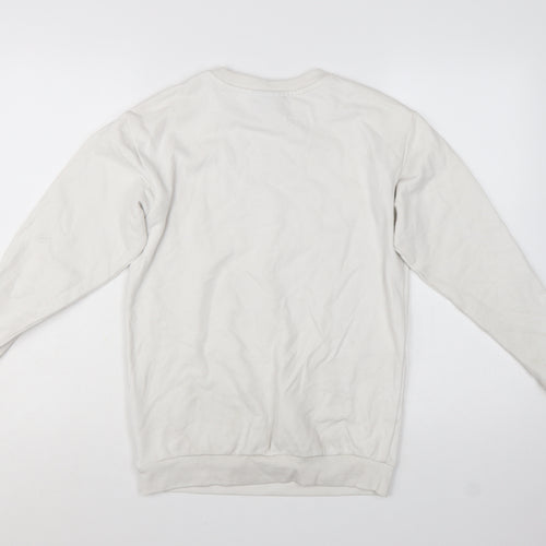 New Look Girls White Nirvana Graphic Pullover Sweatshirt 10-11 Years