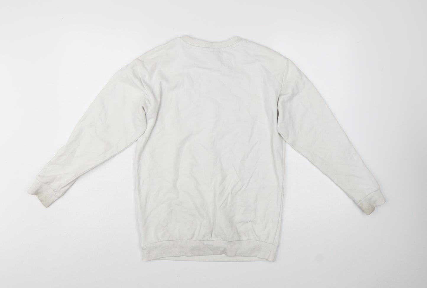 New Look Girls White Nirvana Graphic Pullover Sweatshirt 10-11 Years