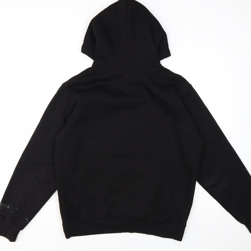 Fear of God Essentials Black Men's Pullover Hoodie Size M Relaxed Fit