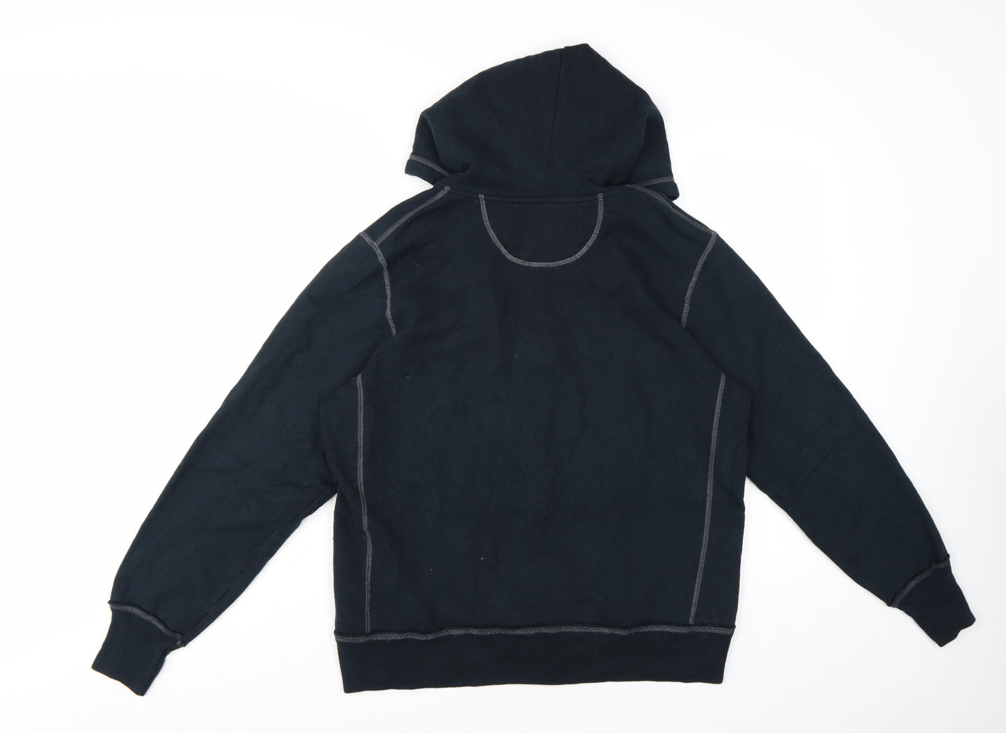 Champion Mens Black Full Zip Hoodie Size L Regular Fit