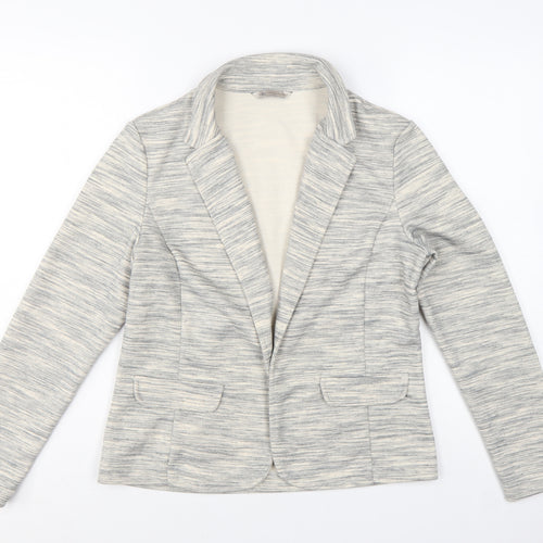 Marks and Spencer Women’s Grey Blazer Jacket UK 12 Regular Fit