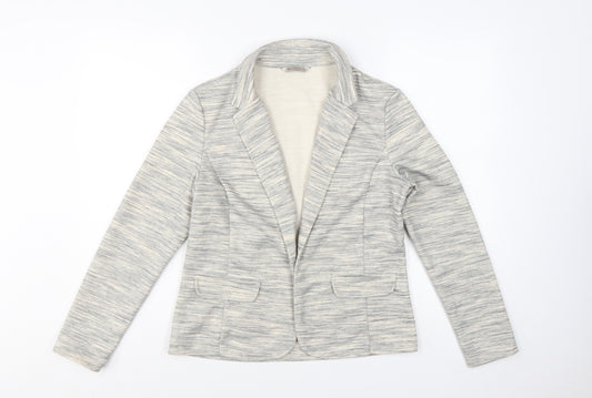 Marks and Spencer Women’s Grey Blazer Jacket UK 12 Regular Fit