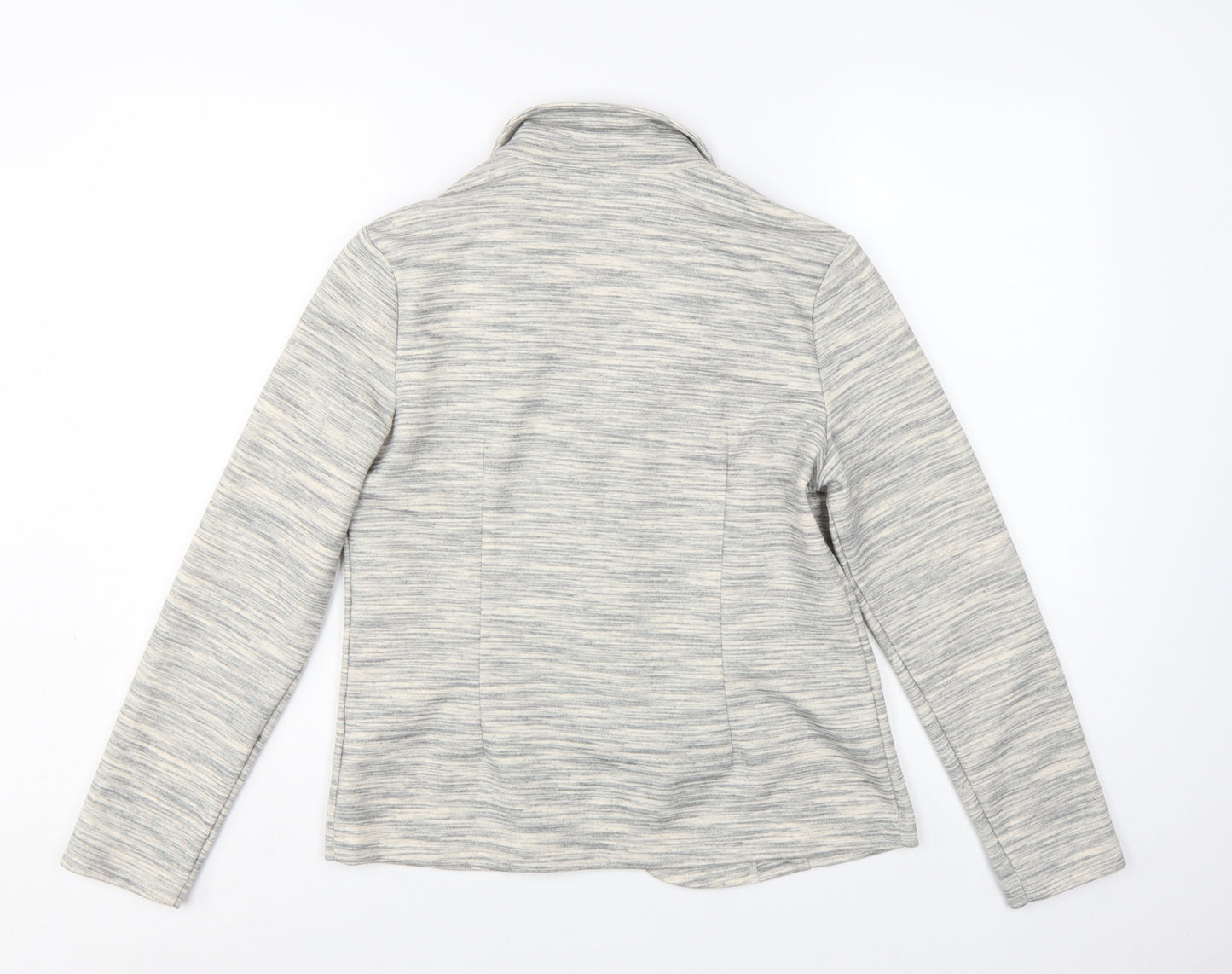 Marks and Spencer Women’s Grey Blazer Jacket UK 12 Regular Fit