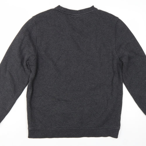 DKNY Men's Grey Crew Neck Pullover Sweatshirt Size M