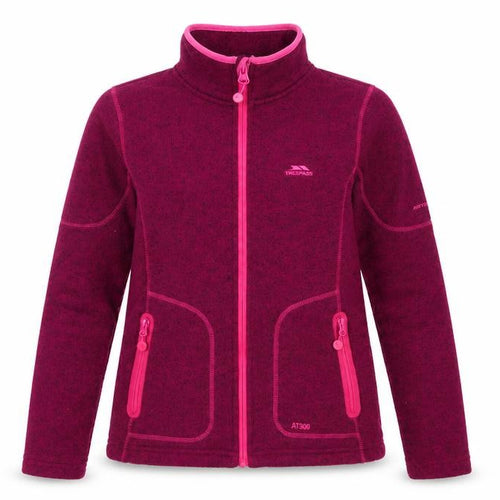 Trespass Women’s Purple Fleece Jacket Size S Full Zip Outdoor Wear