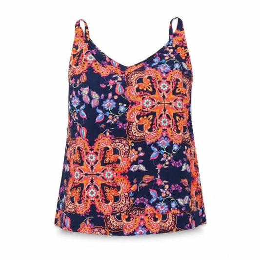 Front view of George Women Multicoloured Floral Camisole Top, size 12