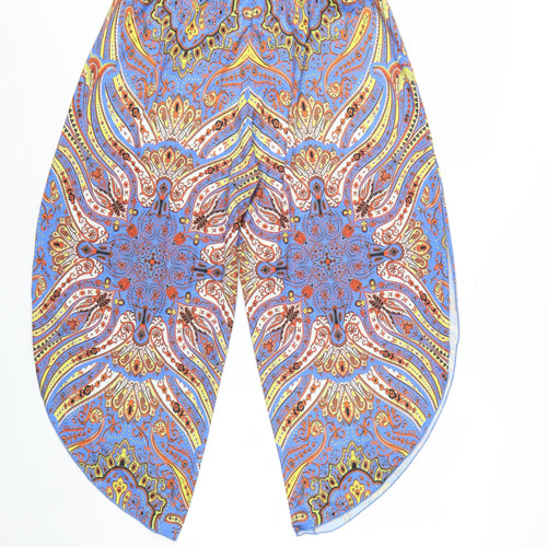 Zara Women Multicoloured Paisley Harem Trousers Size M