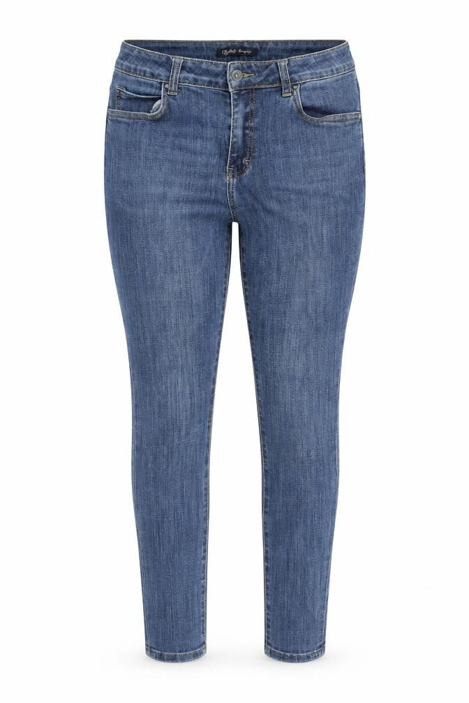 Texil3 Womens Blue Skinny Jeans Size 12 Stretch Denim