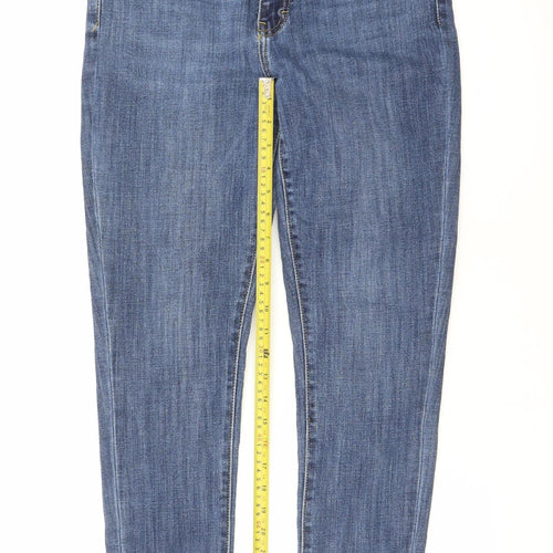 Texil3 Womens Blue Skinny Jeans Size 12 Stretch Denim
