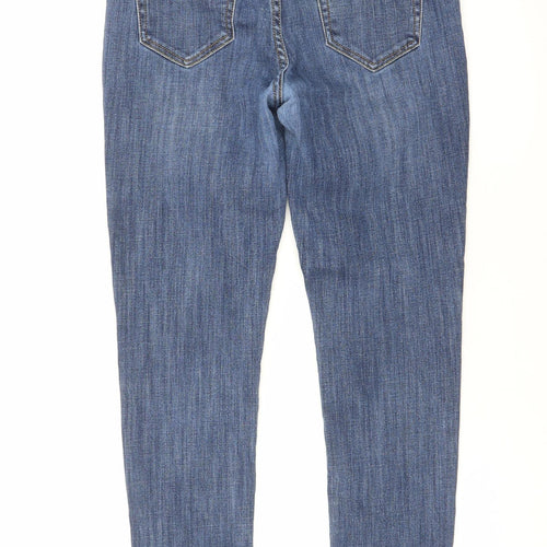 Texil3 Womens Blue Skinny Jeans Size 12 Stretch Denim